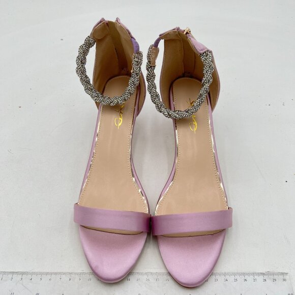 XYD Purple Heels Elegant Stiletto Design - Picture 3 of 8